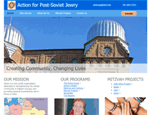 Tablet Screenshot of actionpsj.org